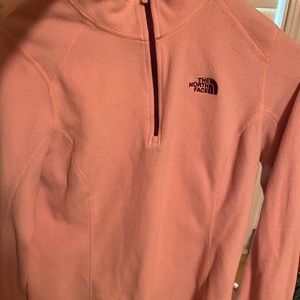 North face fleece pull over